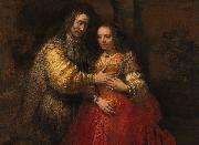 Portrait of a Couple as Figures from the Old Testament, known as 'The Jewish Bride'